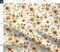 Watercolor Sunflower Autumn Floral Spring Summer Garden Gold Yellow Traditional Custom Printed Fabric by Spoonflower Various Fabrics by the Yard or Fat Quarter
